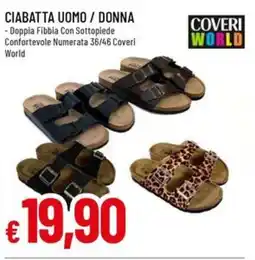 A&O Ciabatta uomo / donna offerta