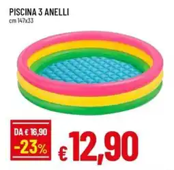 A&O Piscina 3 anelli offerta