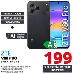 Comet ZTE V80 PRO SMARTPHONE offerta