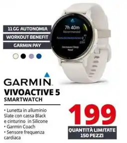Comet Garmin vivoactive 5 smartwatch offerta