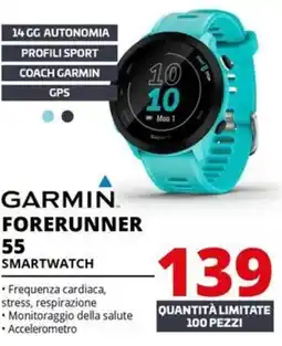Comet Garmin forerunner 55 smartwatch offerta