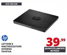 Comet Hp lettore e masterizzatore esterno F6V97AA offerta