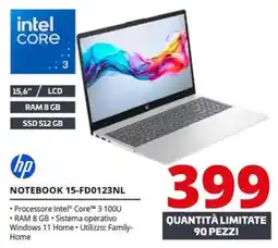 Comet hp NOTEBOOK 15-FD0123NL offerta