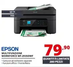 Comet EPSON MULTIFUNZIONE WORKFORCE WF-2935DWF offerta