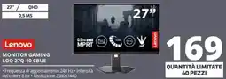 Comet Lenovo MONITOR GAMING LOQ 27Q-10 CBUE offerta
