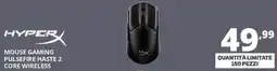 Comet Hyperx mouse gaming pulsefire haste 2 core wireless offerta