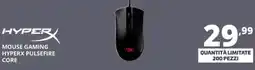 Comet Mouse gaming hyperx pulsefire core offerta