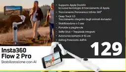 Comet Insta360 Flow 2 Pro offerta