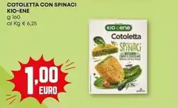 Pam Cotoletta con spinaci KIO-ENE offerta