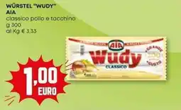 Pam Würstel "wudy" aia classico pollo e tacchino offerta