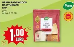 Pam Grana padano dop grattugiato PAM offerta