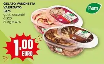 Pam Gelato vaschetta variegato PAM offerta