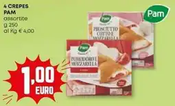 Pam 4 crepes PAM offerta