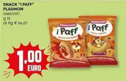 Pam Snack "i paff" PLASMON offerta