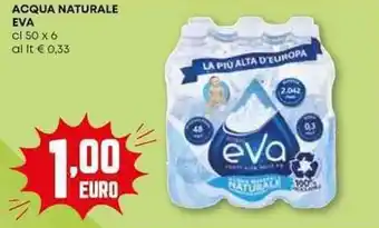 Pam Acqua naturale EVA offerta