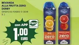 Pam Bevanda alla frutta zero DERBY offerta