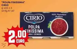 Pam "polpa finissima" CIRIO offerta