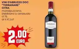 Pam Vini d'abruzzo doc "terramare" citra montepulciano, trebbiano o cerasuolo offerta