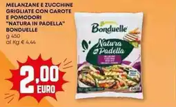 Pam Melanzane e zucchine grigliate con carote e pomodori "natura in padella" BONDUELLE offerta