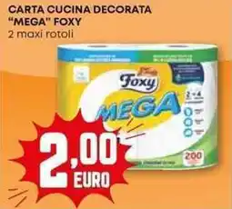 Pam Carta cucina decorata "mega" FOXY offerta