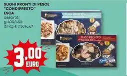 Pam Sughi pronti di pesce "condipresto" ESCA offerta