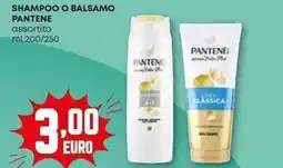 Pam Shampoo o balsamo PANTENE offerta