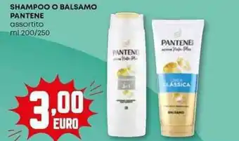 Pam Shampoo o balsamo PANTENE offerta