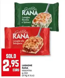 Pam Lasagne RANA offerta