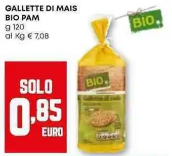 Pam Gallette di mais BIO PAM offerta