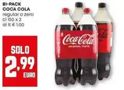 Pam Bi-pack coca cola regular o zero offerta