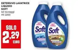 Pam Detersivo lavatrice liquido SOFT offerta
