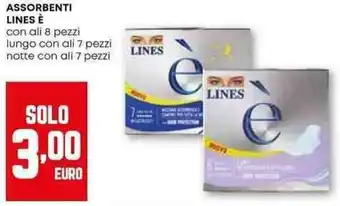 Pam Assorbenti LINES È offerta