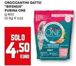 Pam Croccantini gatto "bifensis" PURINA ONE offerta
