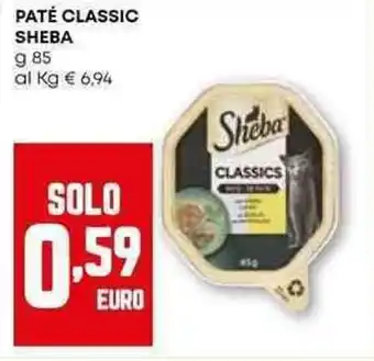 Pam Paté classic SHEBA offerta