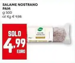 Pam Salame nostrano PAM offerta