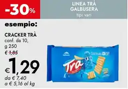 Bennet Cracker trà GALBUSERA offerta