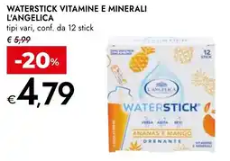 Bennet Waterstick vitamine e minerali L'ANGELICA offerta