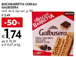 Bennet Biscobarretta cereali GALBUSERA offerta