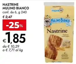 Bennet Nastrine MULINO BIANCO offerta