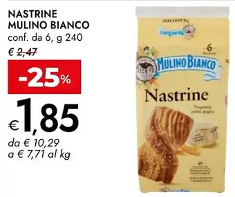 Bennet Nastrine MULINO BIANCO offerta
