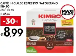 Bennet Caffè in cialde espresso napoletano KIMBO offerta