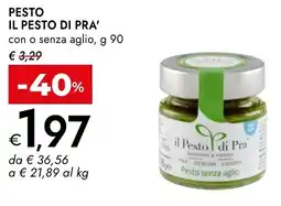 Bennet Pesto IL PESTO DI PRA' offerta