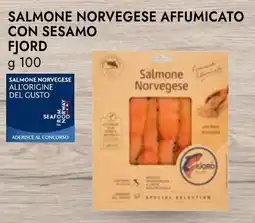 Bennet Salmone norvegese affumicato con sesamo FJORD offerta