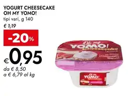 Bennet Yogurt cheesecake OH MY YOMO! offerta