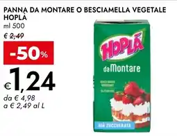 Bennet Panna da montare o besciamella vegetale HOPLA offerta
