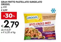 Bennet Gran fritto pastellato surgelato OROGEL offerta