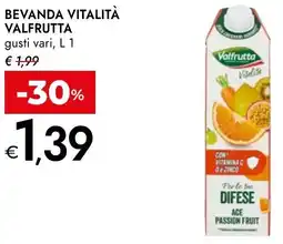 Bennet Bevanda vitalità VALFRUTTA offerta