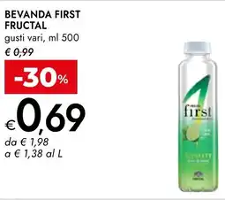 Bennet Bevanda first FRUCTAL offerta