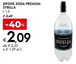 Bennet Sifone soda premium SYBILLA offerta
