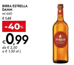 Bennet Birra estrella DAMM offerta